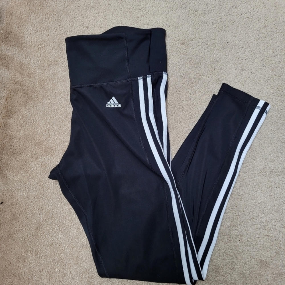 NWOT CLIMALITE ADIDAS High Waisted Leggings Size Large